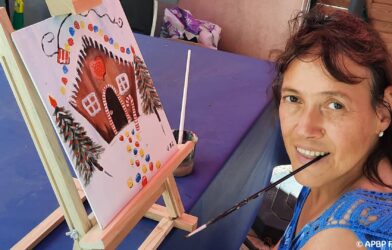 Exposition de peintures par Sylvie VARI