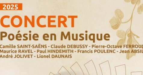 Concert « Poésie en musique »